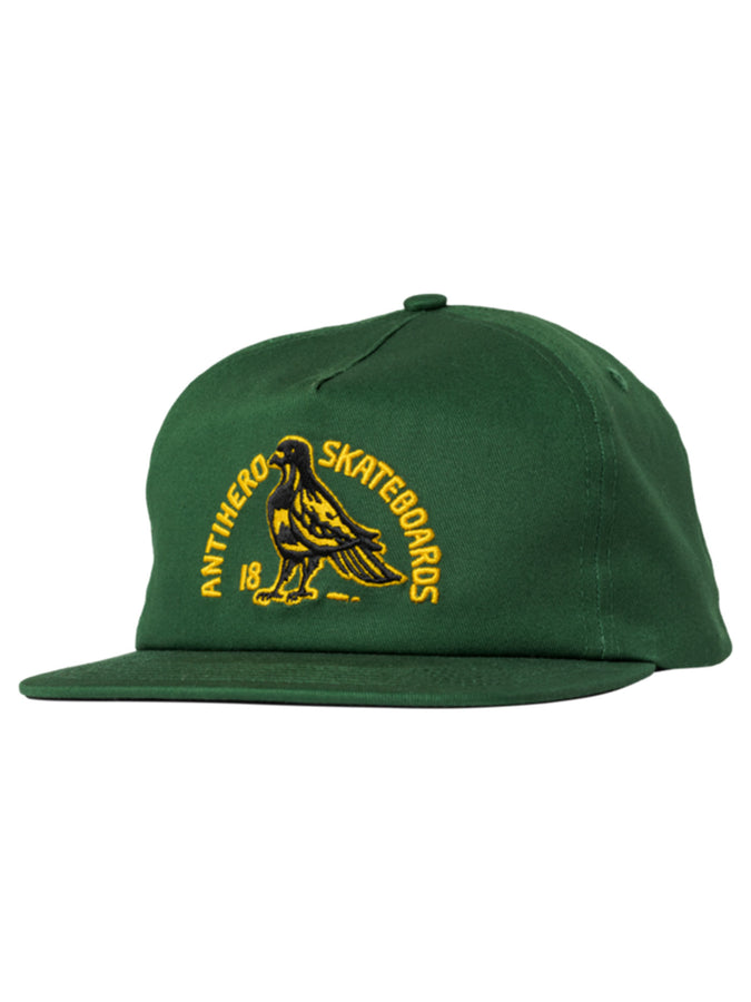 Anti Hero Clubhouse Snapback Hat | GREEN/GOLD