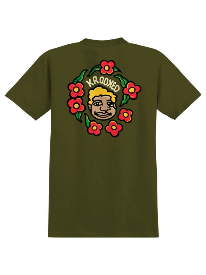 Krooked Mg T-Shirt Spring 2026 | MILITARY GREEN