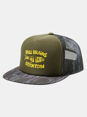Brixton Bass Brains Bait Netplus Trucker Hat
