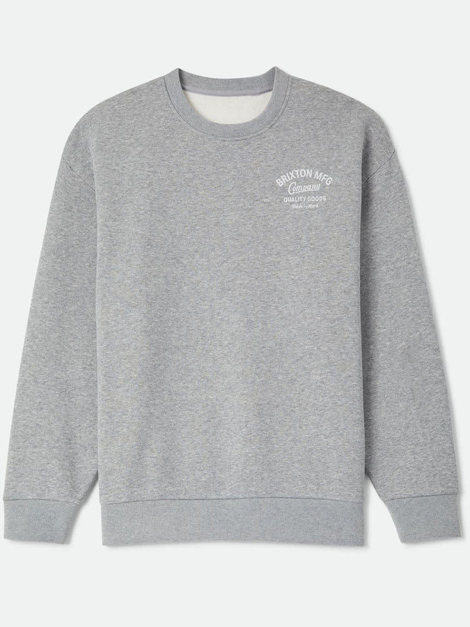 Brixton Straton Crewneck Fall 2026 | HEATHER GREY