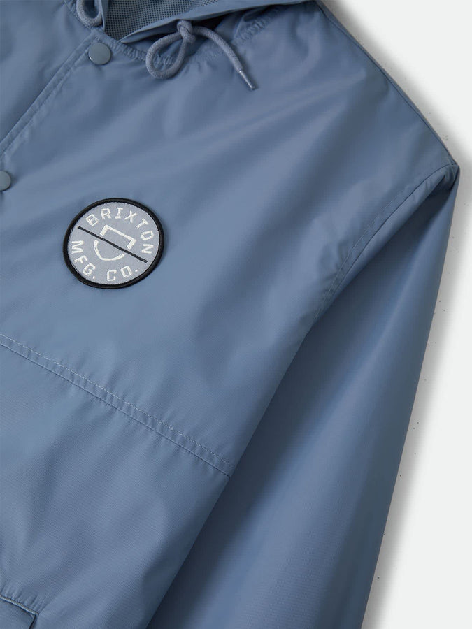 Brixton Hooded Claxton Lightweight Jacket Fall 2026 | SLATE BLUE