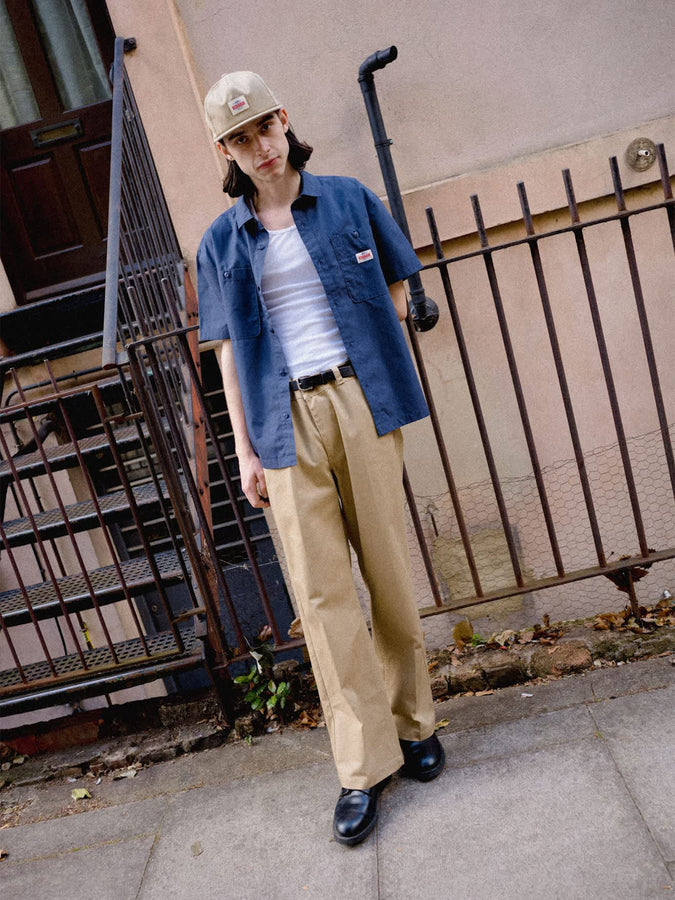 Brixton Trademark Snapback Hat | BRITISH KHAKI