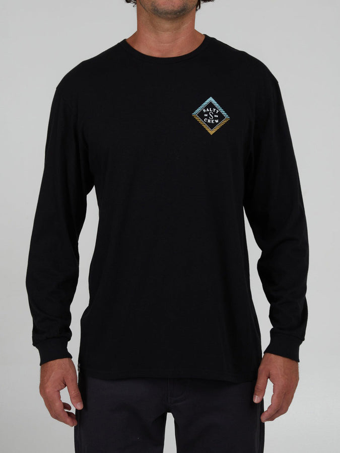 Salty Crew Faded Premium Long Sleeve T-Shirt Summer 2024 | BLACK