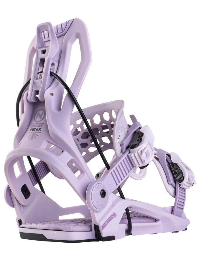 Nidecker Flow Fenix Snowboard Bindings 2025 | LAVENDER