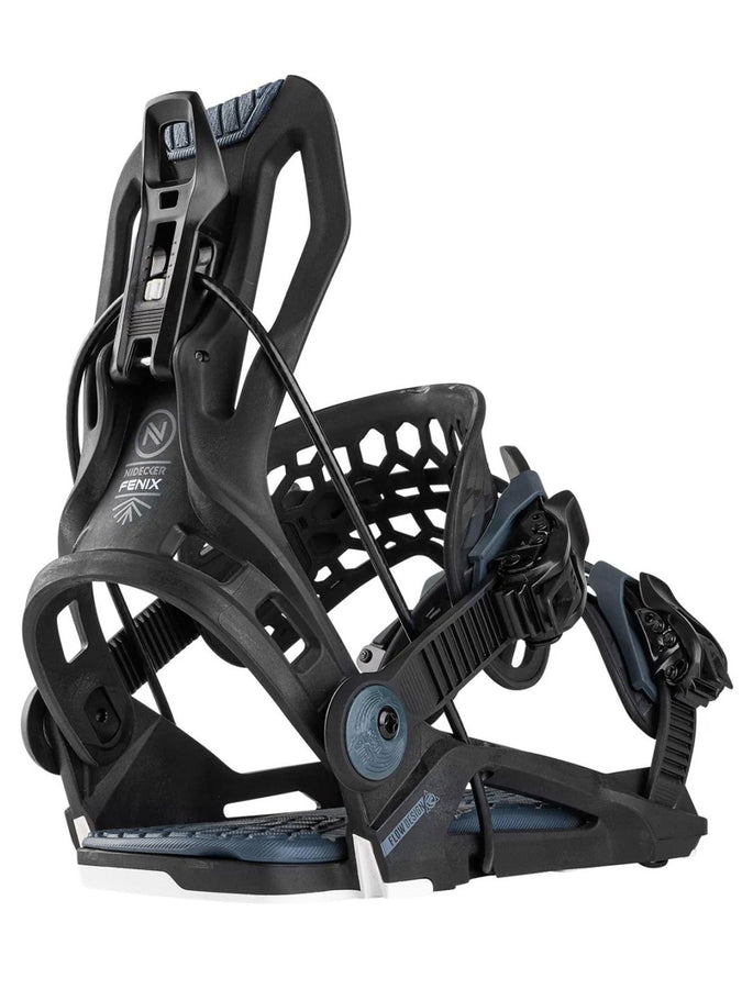 Nidecker Flow Fenix Snowboard Bindings 2025 | BLACK