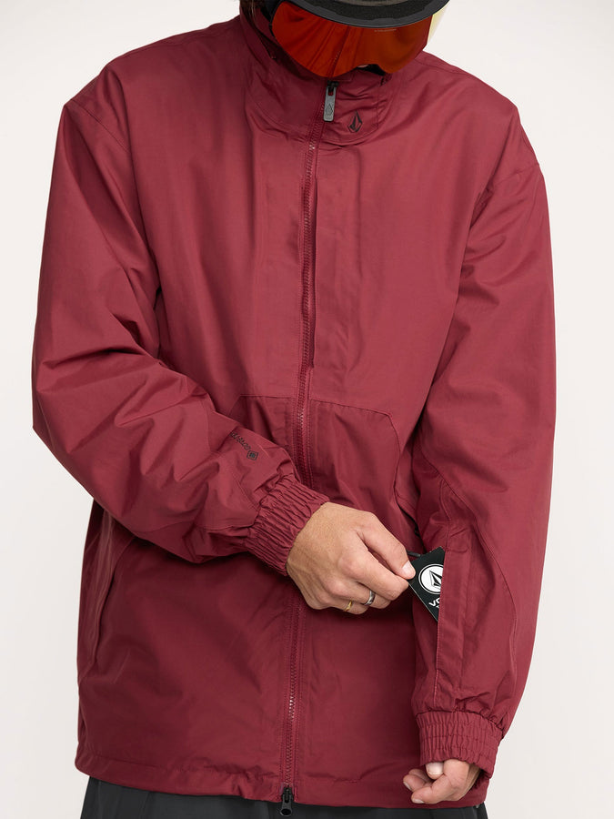Volcom GORE-TEX Longo Jacket Winter 2026 | BURNT RED (BTR)