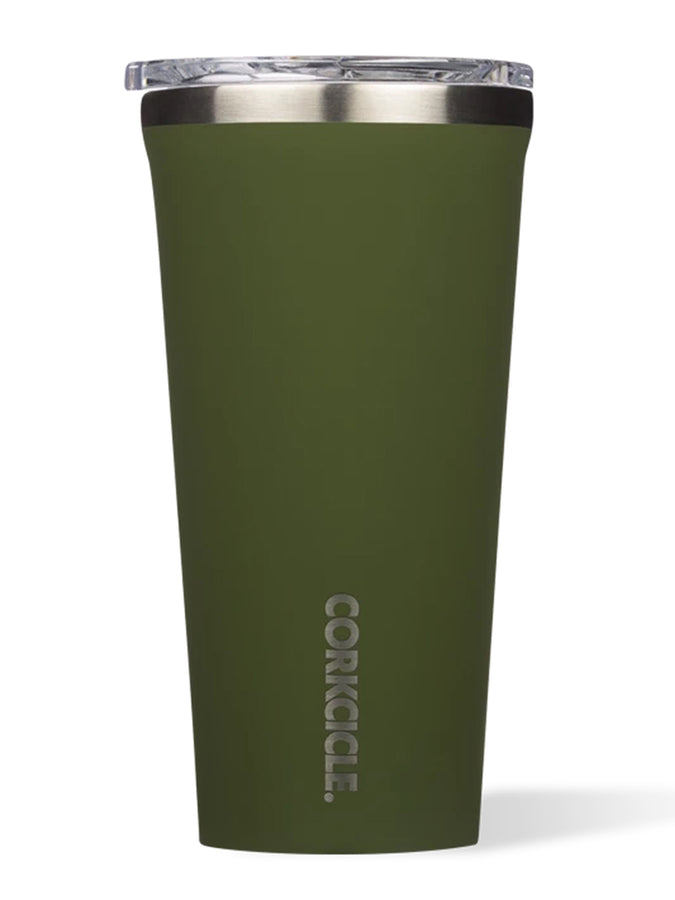 Corkcicle Classic Collection 16oz Tumbler | GLOSS OLIVE