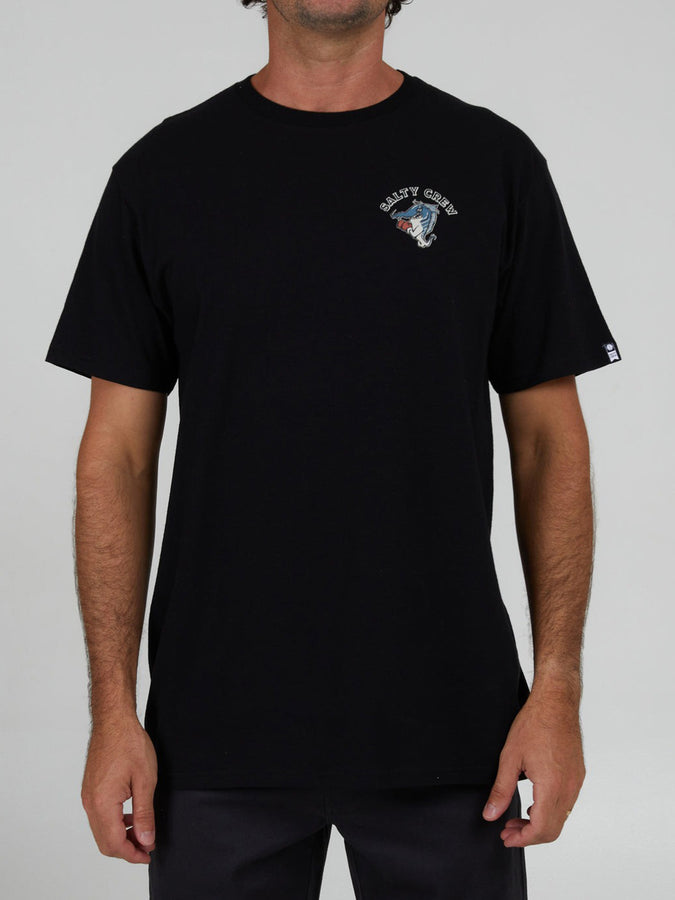 Salty Crew Fight Club Short Sleeve T-Shirt Summer 2024 | BLACK