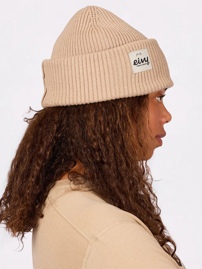 Eivy Foldable Knit Sand Balaclava Beanie | SAND