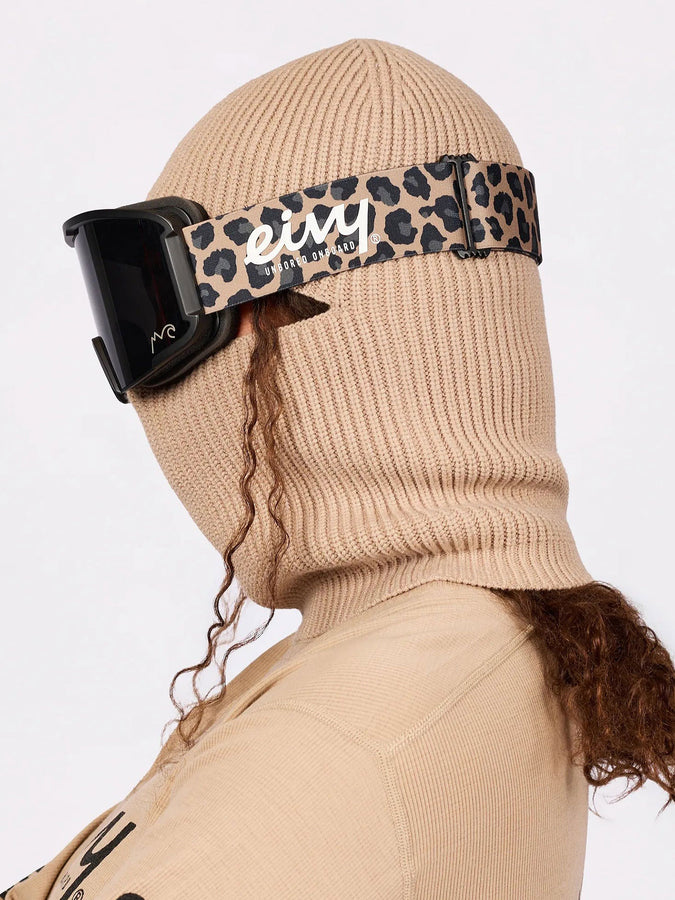 Eivy Foldable Knit Sand Balaclava Beanie | SAND