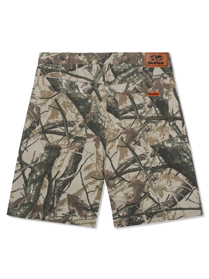 Butter Goods Foliage Camo Shorts Fall 2024 | TAN