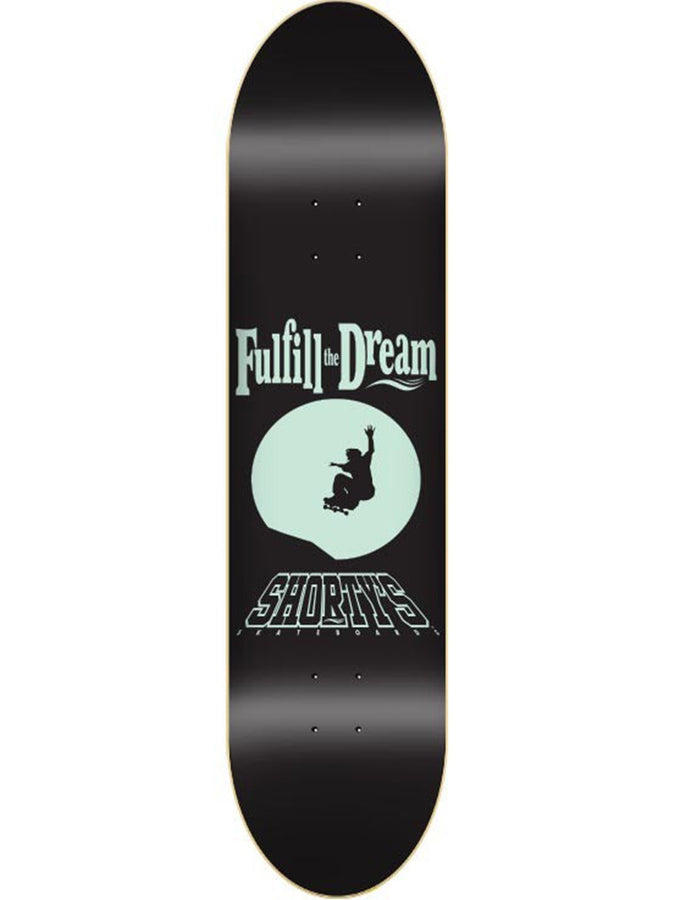 Shorty’s Fulfill The Dream 25th Anniversary Skateboard Deck | GLOW IN THE DARK