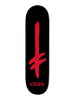 Deathwish Gang Logo Black/Red Skateboard Deck