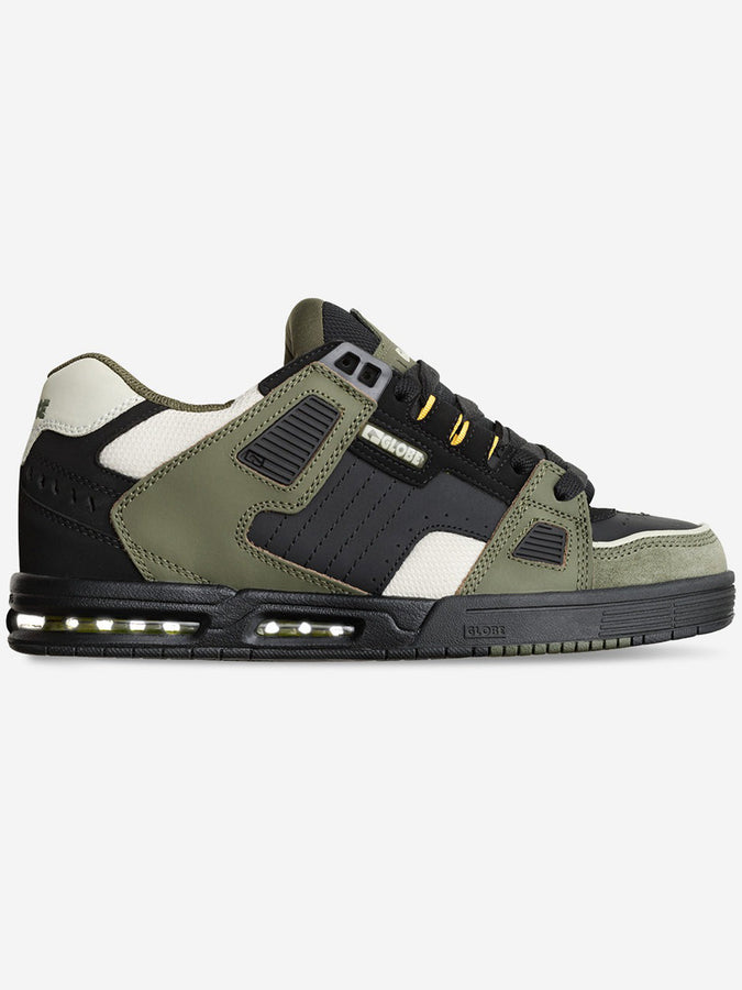 Globe Sabre Black/Army Shoes Fall 2025 | BLACK/ARMY