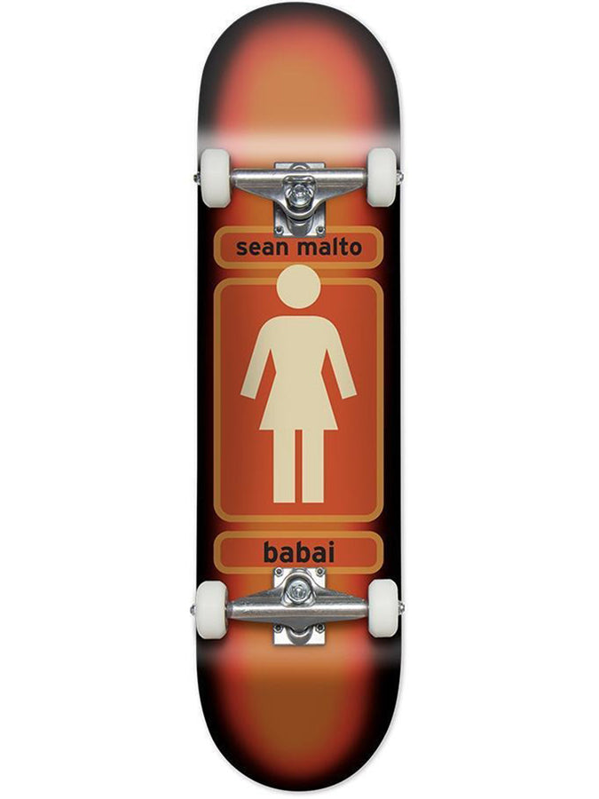 Girl Sean Malto Large 7.75 Complete Skateboard | ORANGE