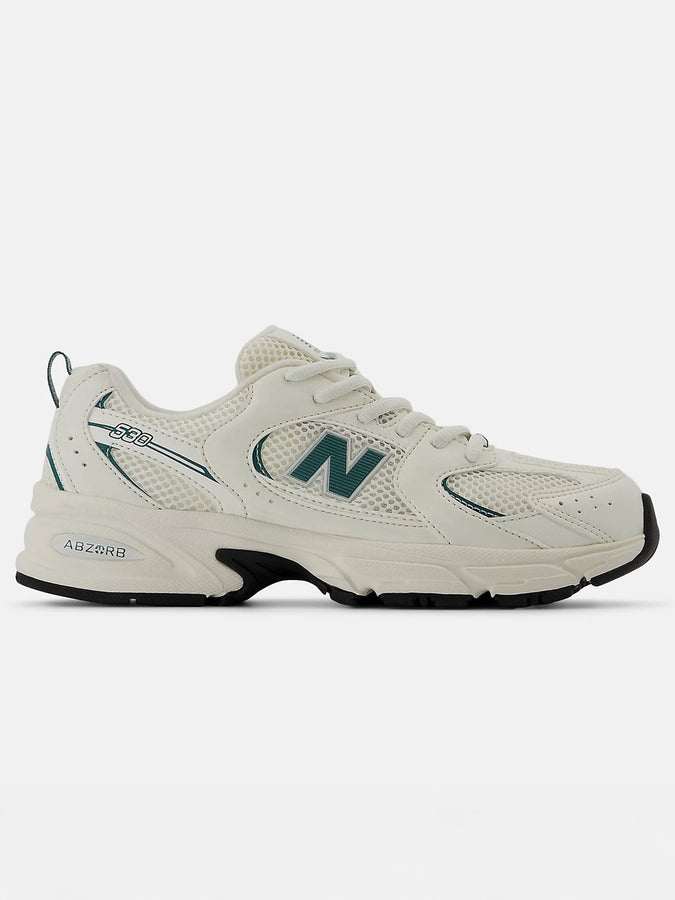 New Balance 530 Sea Salt/New Spruce Shoes Fall 2025 | SEA SALT/NEW SPRUCE
