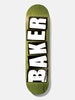 Baker B2 Brand Logo Skateboard Deck