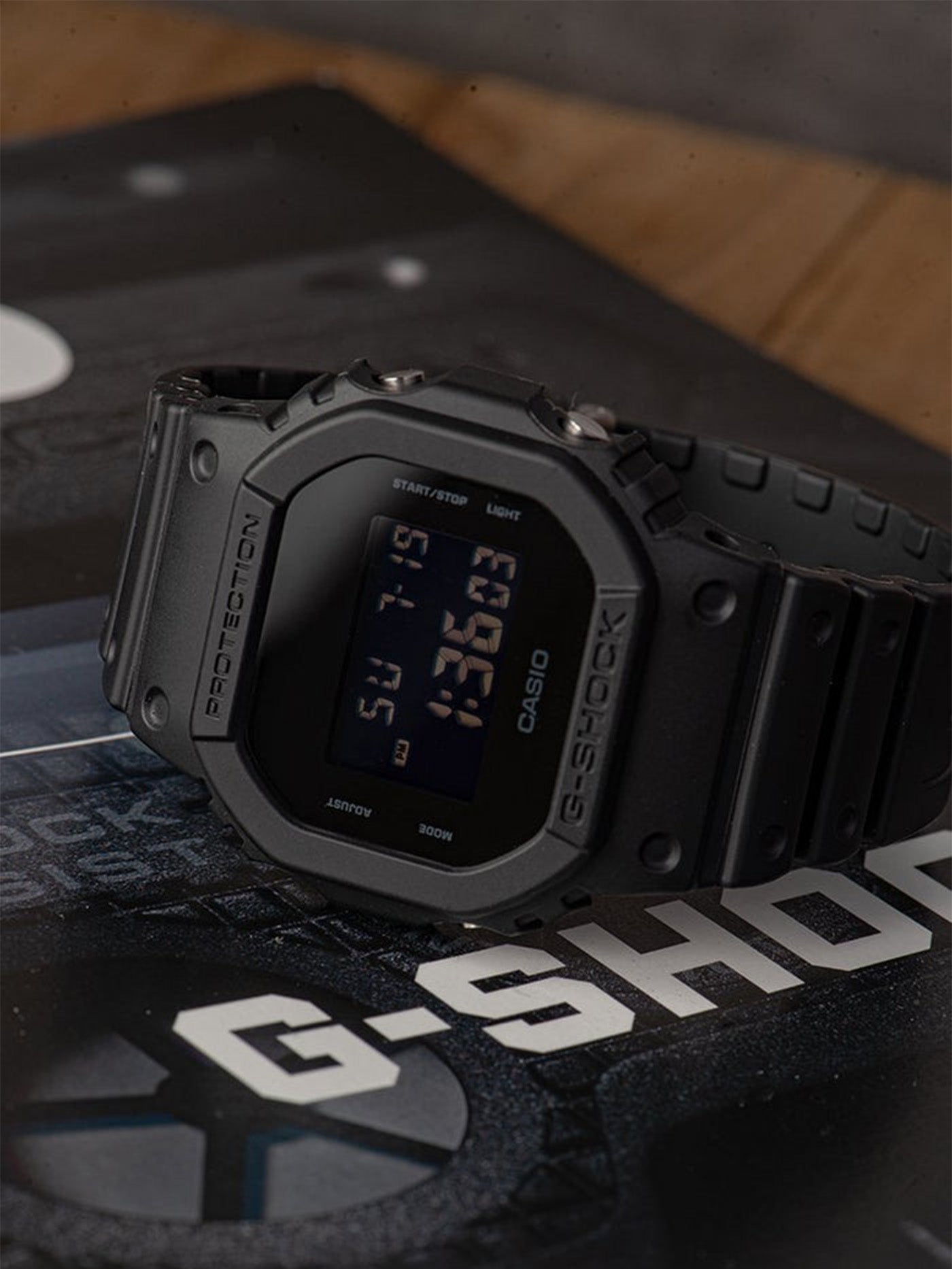 G-Shock DW5600BB-1 Black Watch