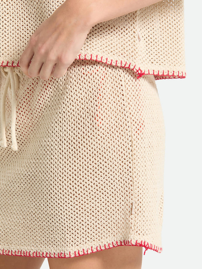 Brixton Mini Crochet Skirt Summer 2026 | TIMELESS TAUPE