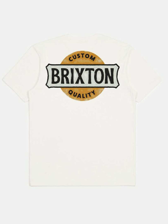 Brixton Wendall Short Sleeve T-Shirt Summer 2024 | WHITE