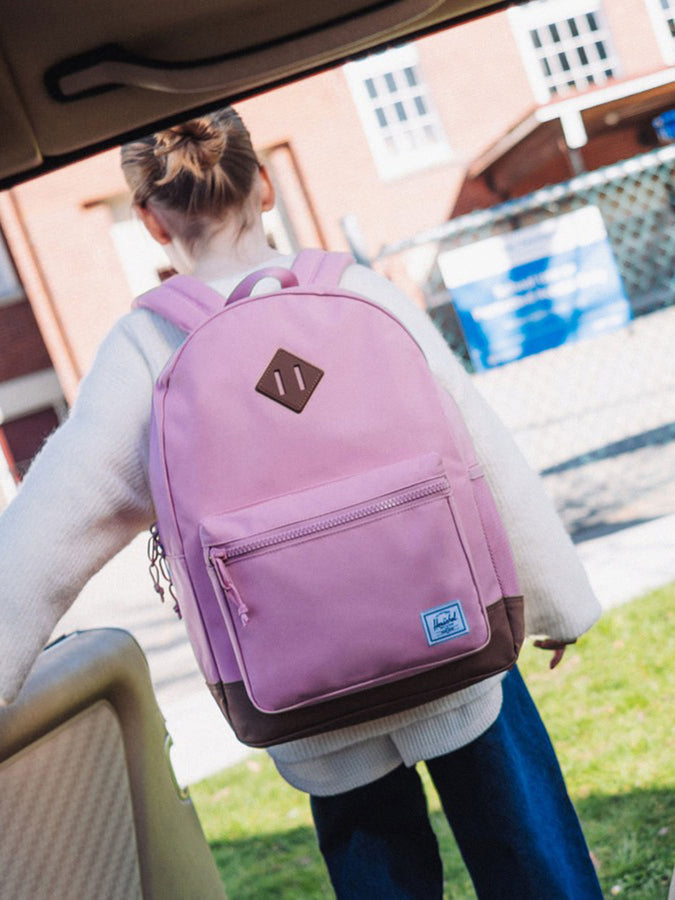 Herschel Heritage Backpack | CASHMERE ROSE/SDL BRN (07767)