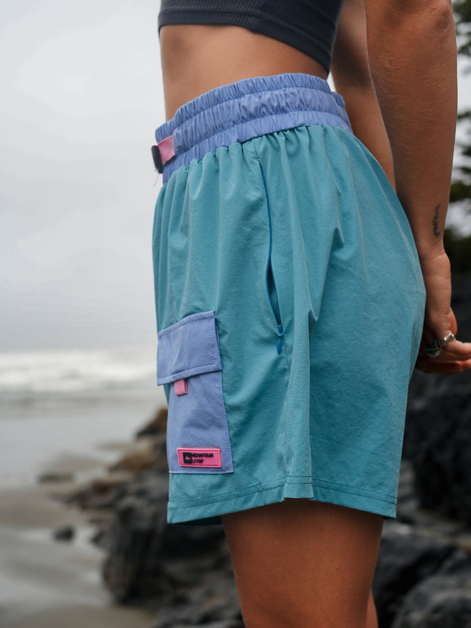 Notice The Reckless Highland Trek Shorts Summer 2026 | BLUE GREEN/BLUE