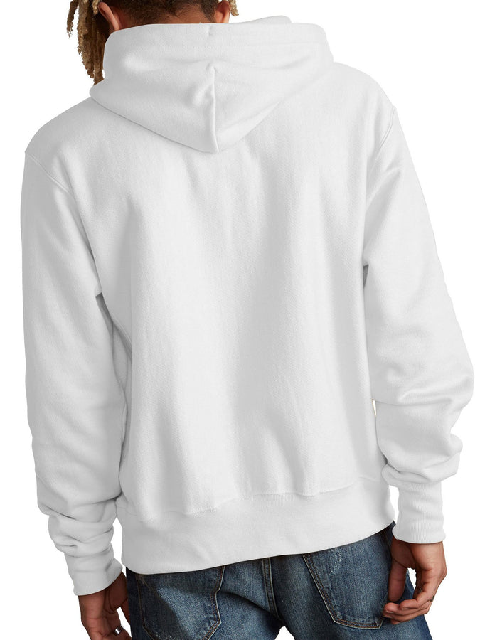 Champion Reverse Weave C Logo Hoodie | WHITE (WHC)
