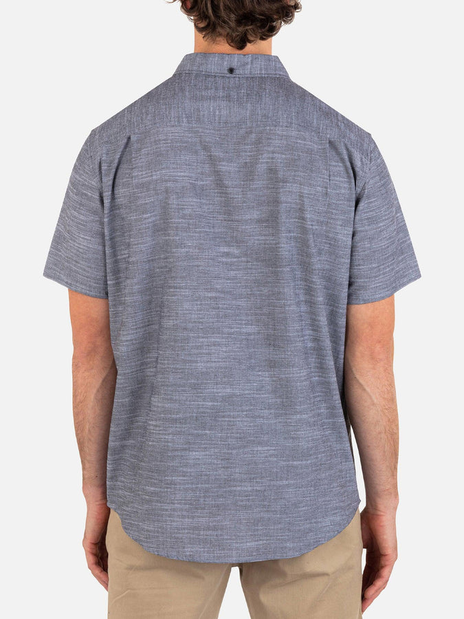 Hurley Icon Stretch Short Sleeve Buttondown Shirt Fall 2025 | BLACK (001)