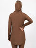 Eivy Icecold Gaiter Rib Brown Base Layer Winter 2026