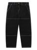 Butter Goods Work Double Knee Washed Black Pants Spring 2024