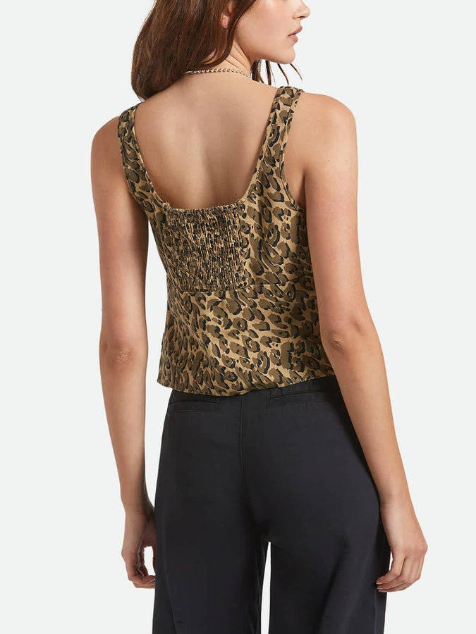 Brixton Magnolia Tie Tank Top Holiday 2025 |BROWN CHEETAH