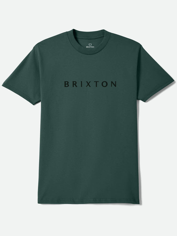 Brixton Alpha Line T-shirt Fall 2026 | FOREST GREEN