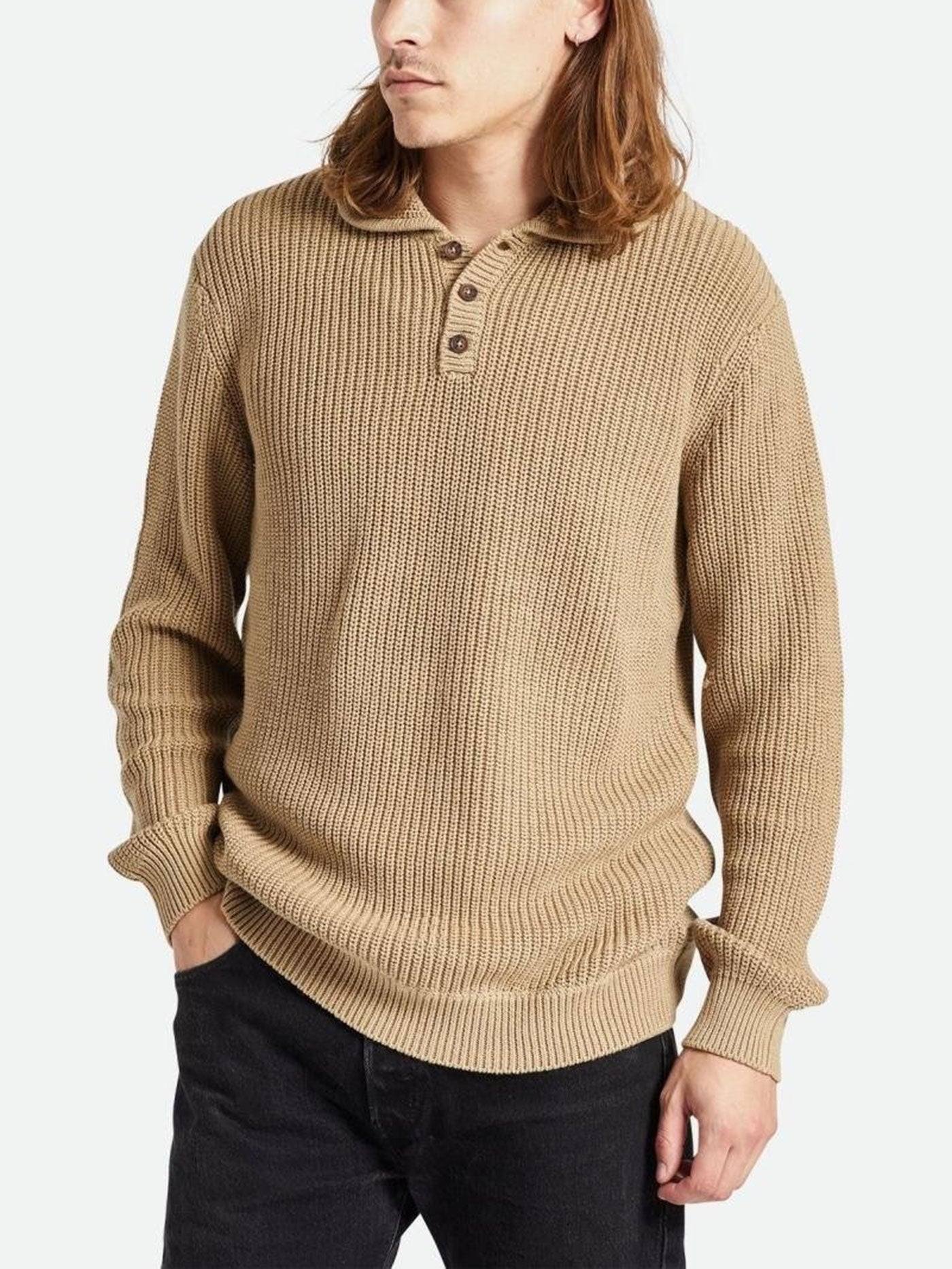 Not Your Dad s Fisherman Sweater in Oatmeal size XL
