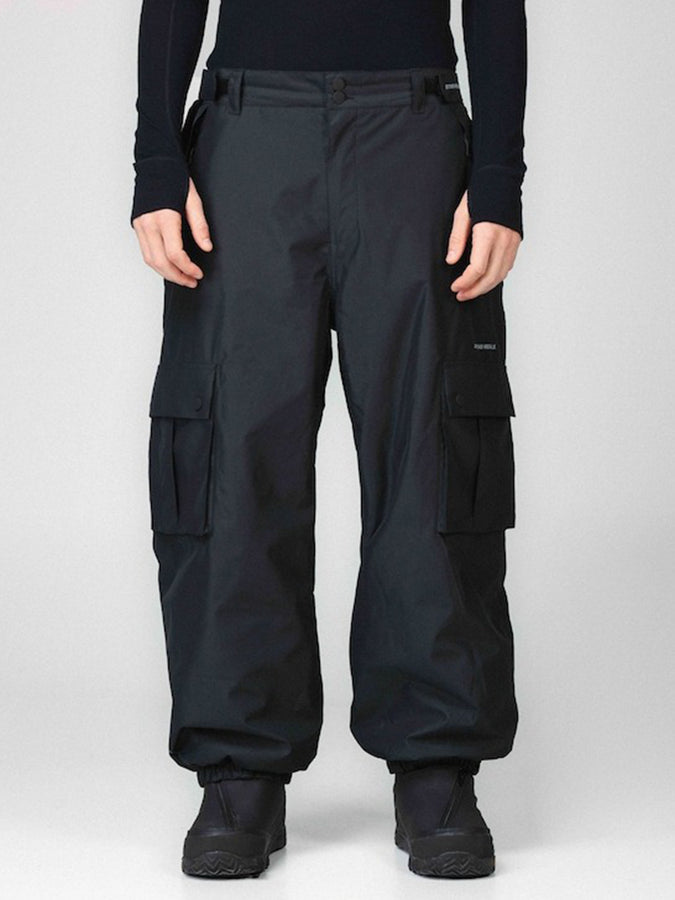 Beyon Medals Cargo Snowboard Pants 2024 | JET BLACK
