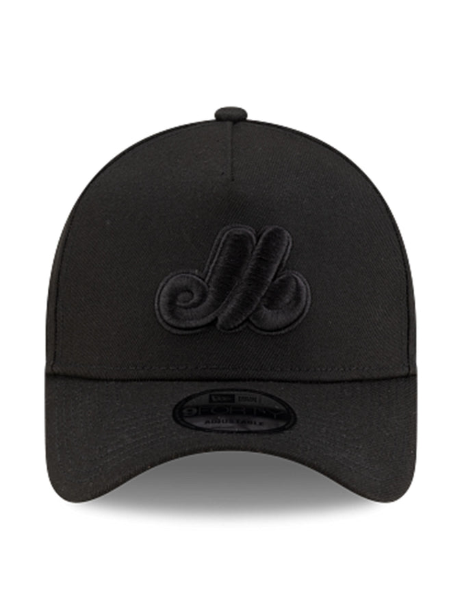 New Era M 9Forty AF Chase Montréal Expos BKBLK Hat | BLACK/BLACK
