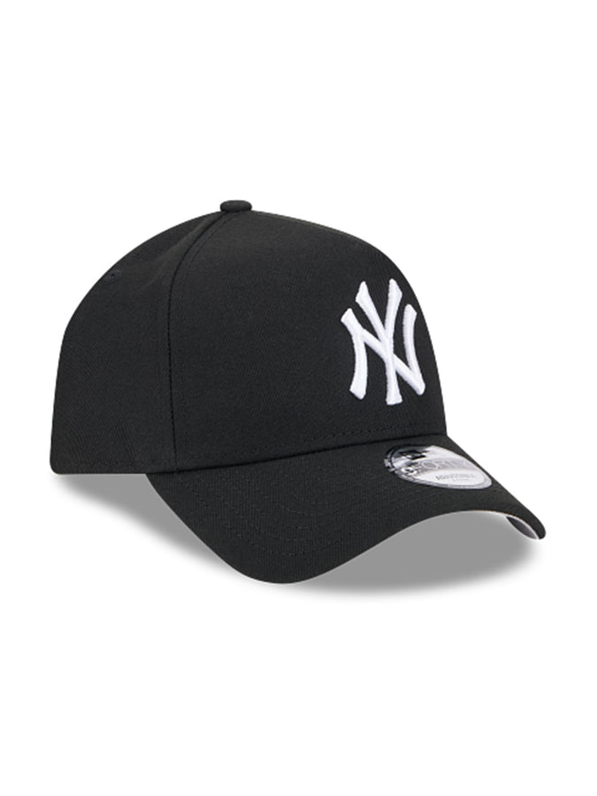 New Era 9Forty AF Poly 24185 New York Yankees BLKWHI Hat | BLACK/WHITE