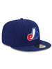 New Era 59Fifty Montréal Expos Dark Royal 1999 2004 GM Hat
