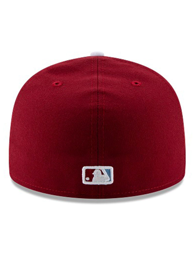 NewEra Authentic Collection 59Fifty Philadelphia Phillies Hat | RED