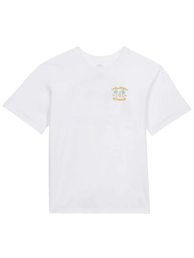 Volcom 91 Palm T-Shirt (Youth 7-14) Spring 2026 | WHITE (WHT)