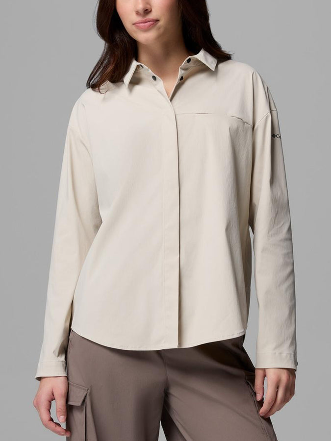 Columbia Chill Creek L/S Buttondown Shirt Spring 2026 | DARK STONE (278)