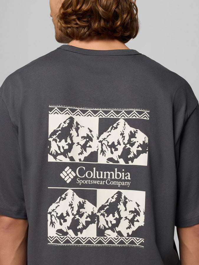 Columbia Heavyweight Back Graphic T-Shirt Spring 2026 | SHARK (011)