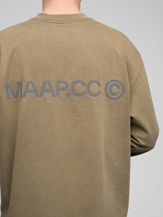 MAAP Essentials CC Long Sleeve T-Shirt Spring 2026 |SILVER SAGE