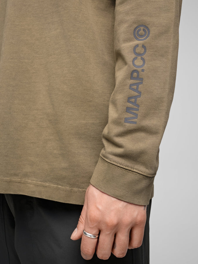 MAAP Essentials CC Long Sleeve T-Shirt Spring 2026 |SILVER SAGE