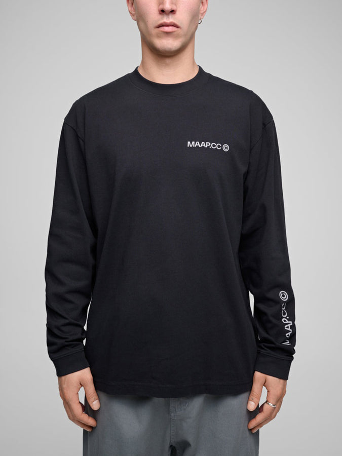 MAAP Essentials CC Long Sleeve T-Shirt Spring 2026 |BLACK