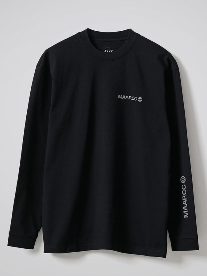 MAAP Essentials CC Long Sleeve T-Shirt Spring 2026 |BLACK