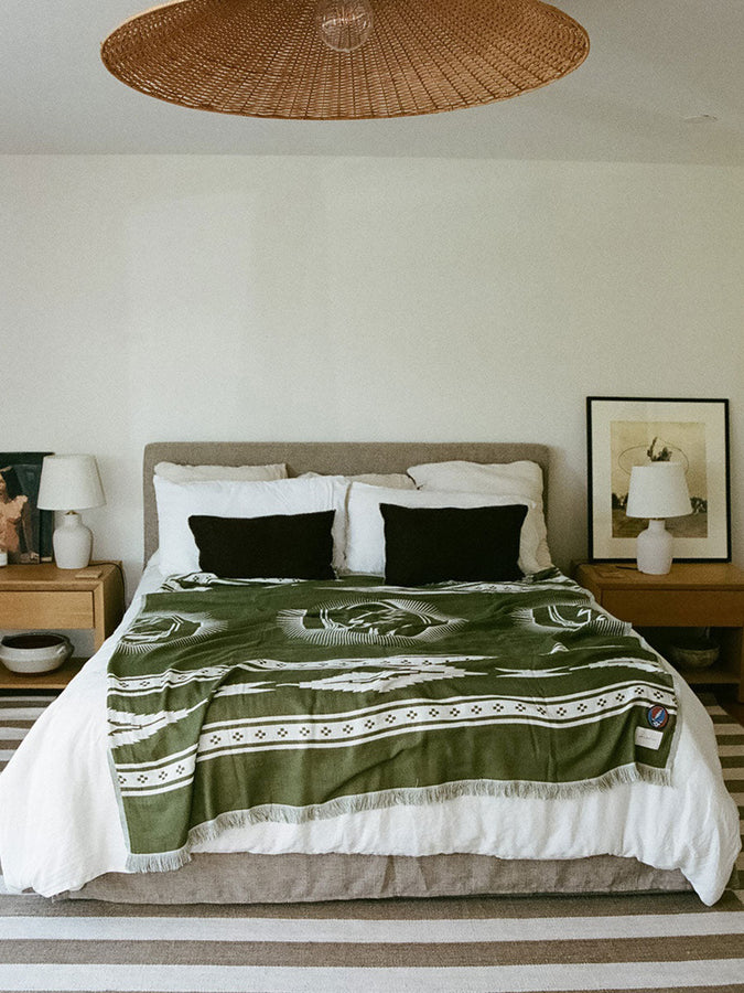 Slowtide Fillmore Driftweave Avocado Beach Blanket Spring 2026 | AVOCADO