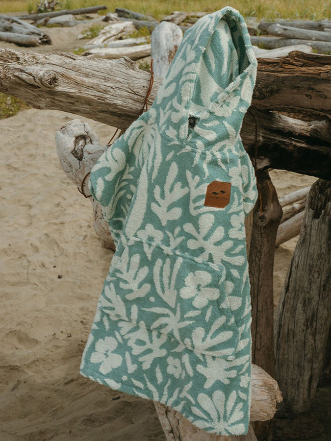 Slowtide Sunny Sky Blue Extra-Warm Poncho (Kids 2-7) Spring 2026 | SKY BLUE