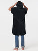 Slowtide The Digs Black Extra-Warm Poncho Spring 2026