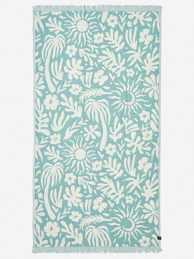 Slowtide Sunny Driftweave Sky Blue Turkish Towel Spring 2026 | SKY BLUE