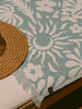 Slowtide Sunny Driftweave Sky Blue Turkish Towel Spring 2026